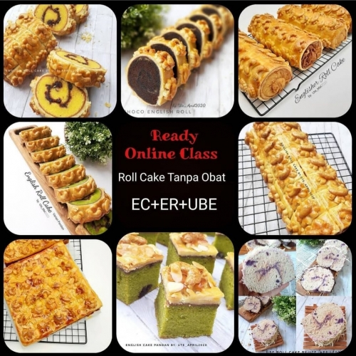 Roll Cake Tanpa Obat