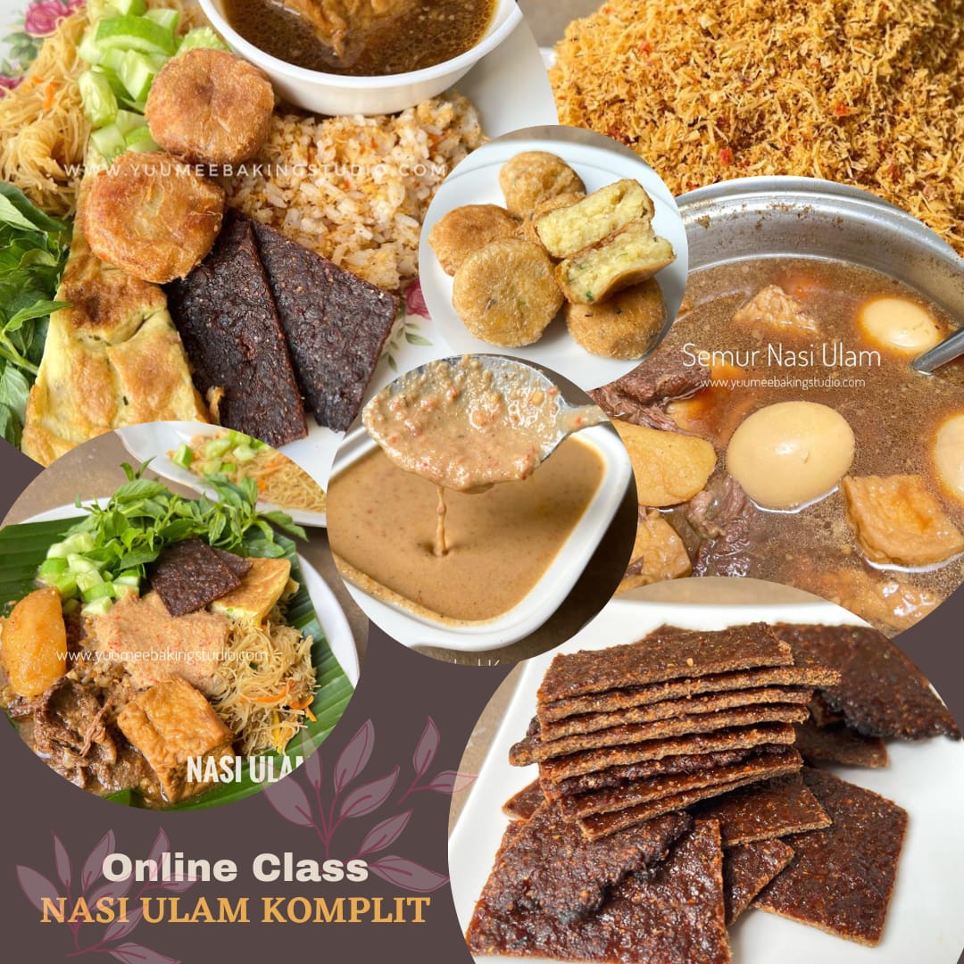 Nasi Ulam Komplit