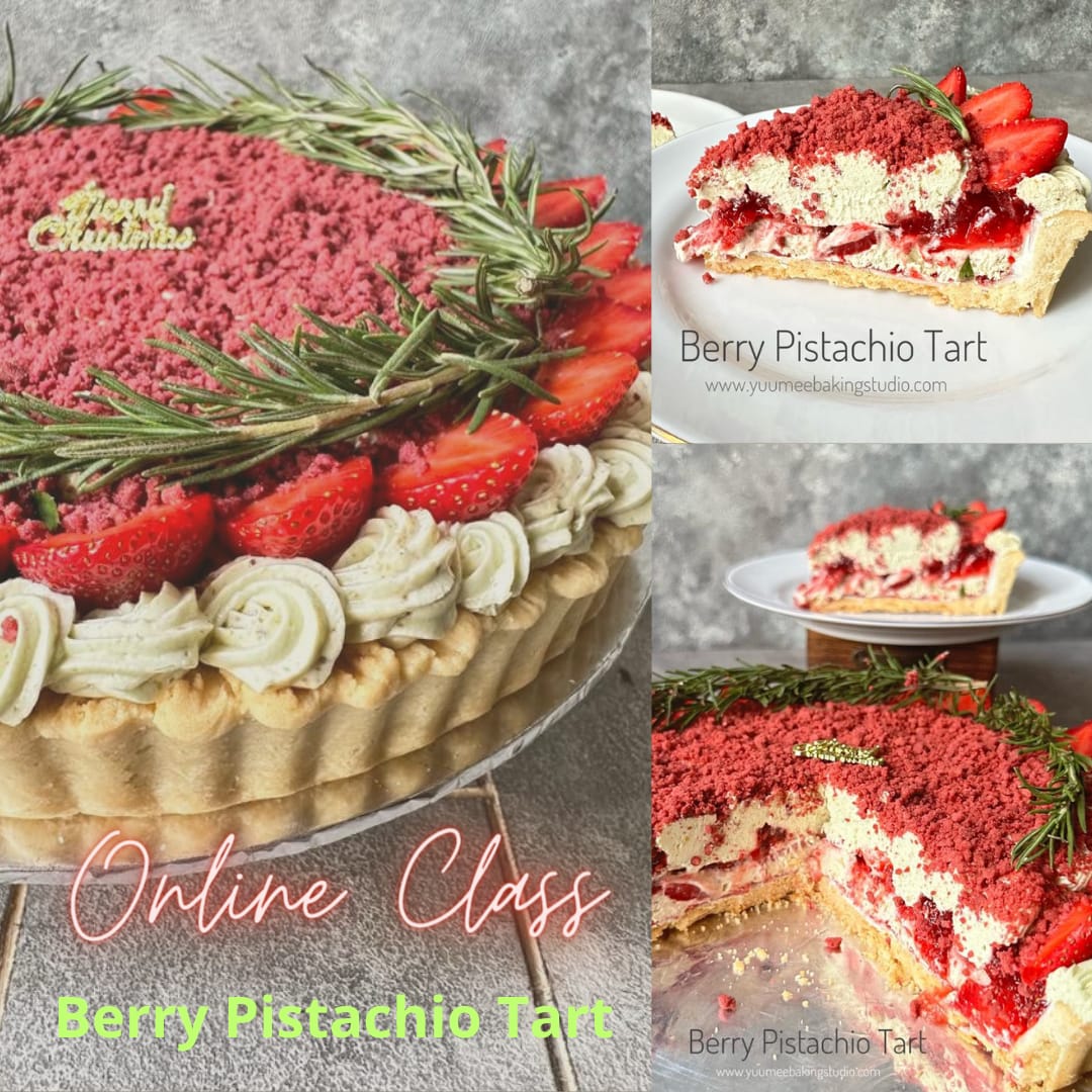 Berry Pistachio Tart